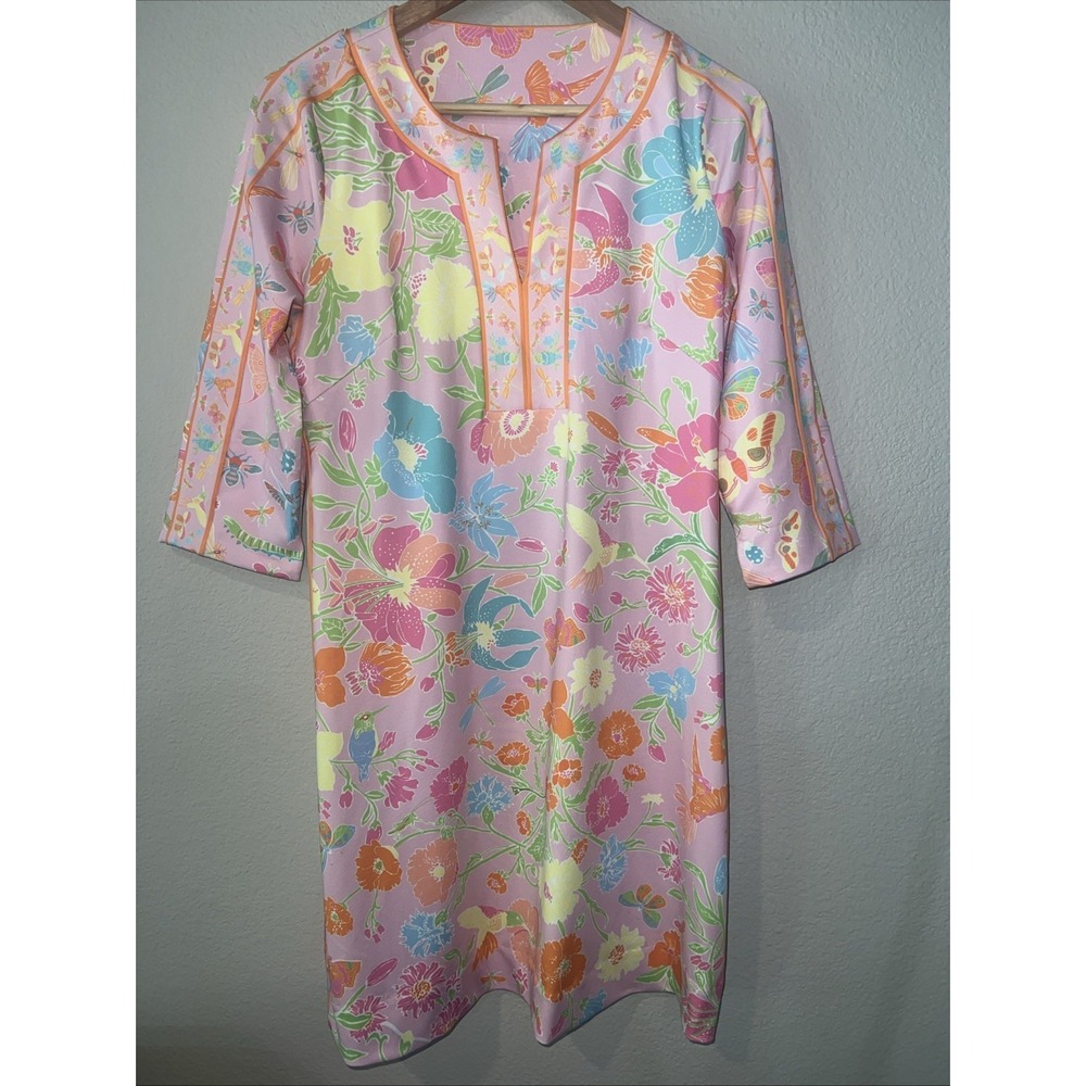 Gretchen Scott Magic Carpet Jersey Swing Dress Thick Golf Play - Women's MEDIUM